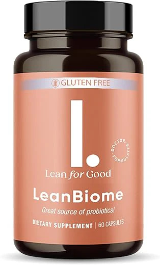 LeanBiome probiotic capsule bottle